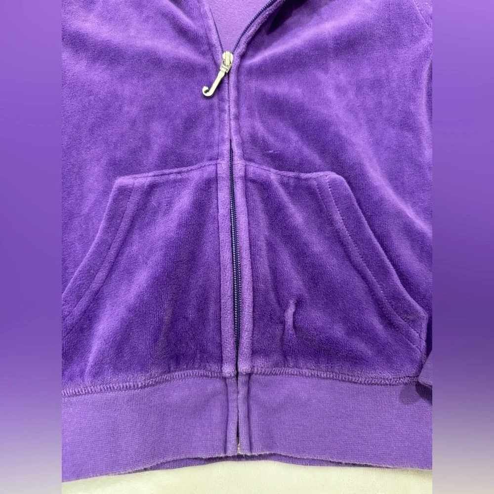 Vintage Juicy Couture Girls Velvet Sweater